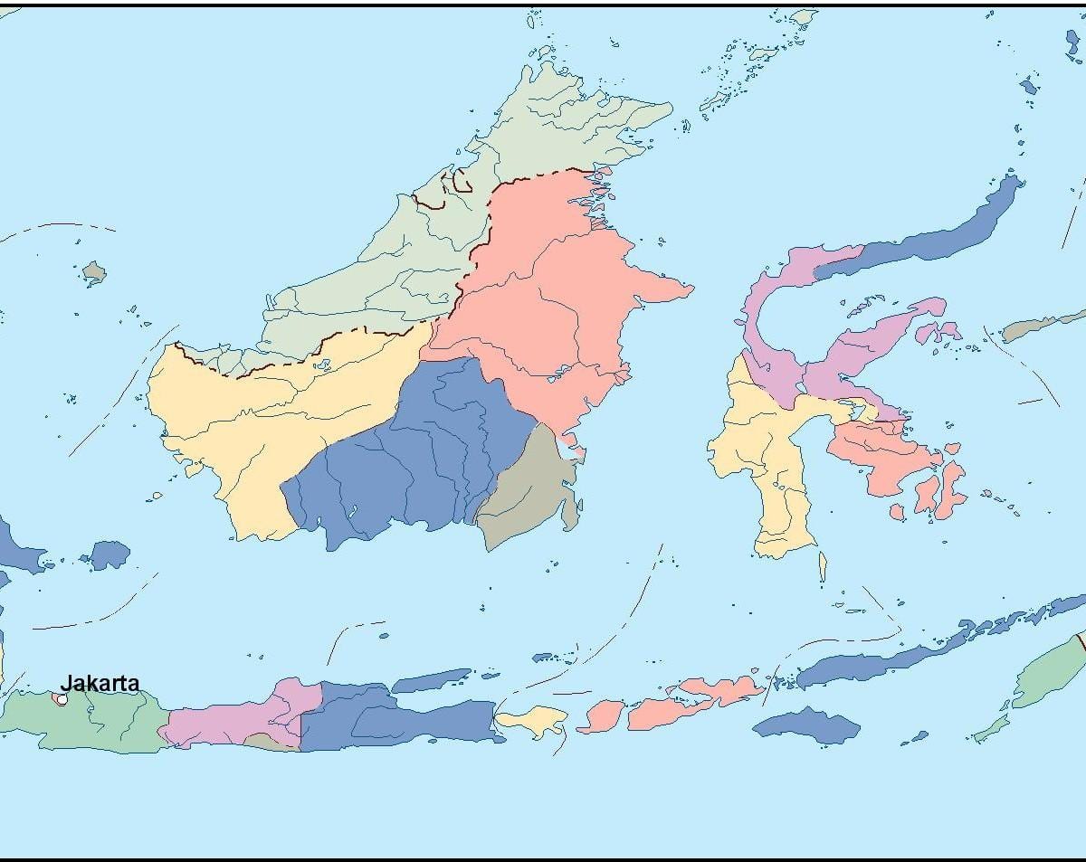 ನಕ್ಷೆ Jakarta ವೆಕ್ಟರ್ ನಕ್ಷೆ