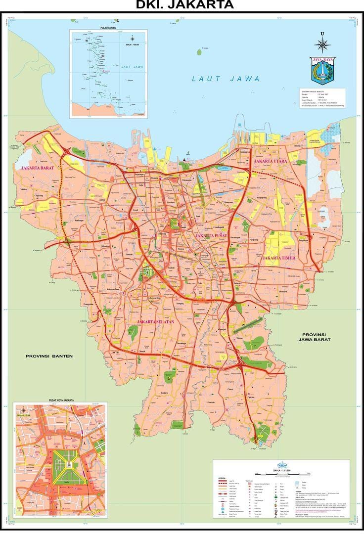 ನಕ್ಷೆ Jakarta ಓಲ್ಡ್ ಟೌನ್