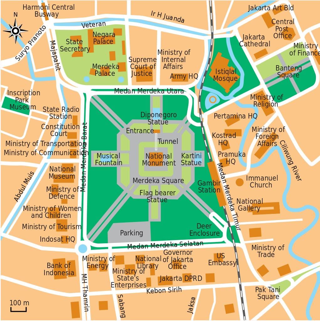 ನಕ್ಷೆ ಕಚೇರಿ Jakarta