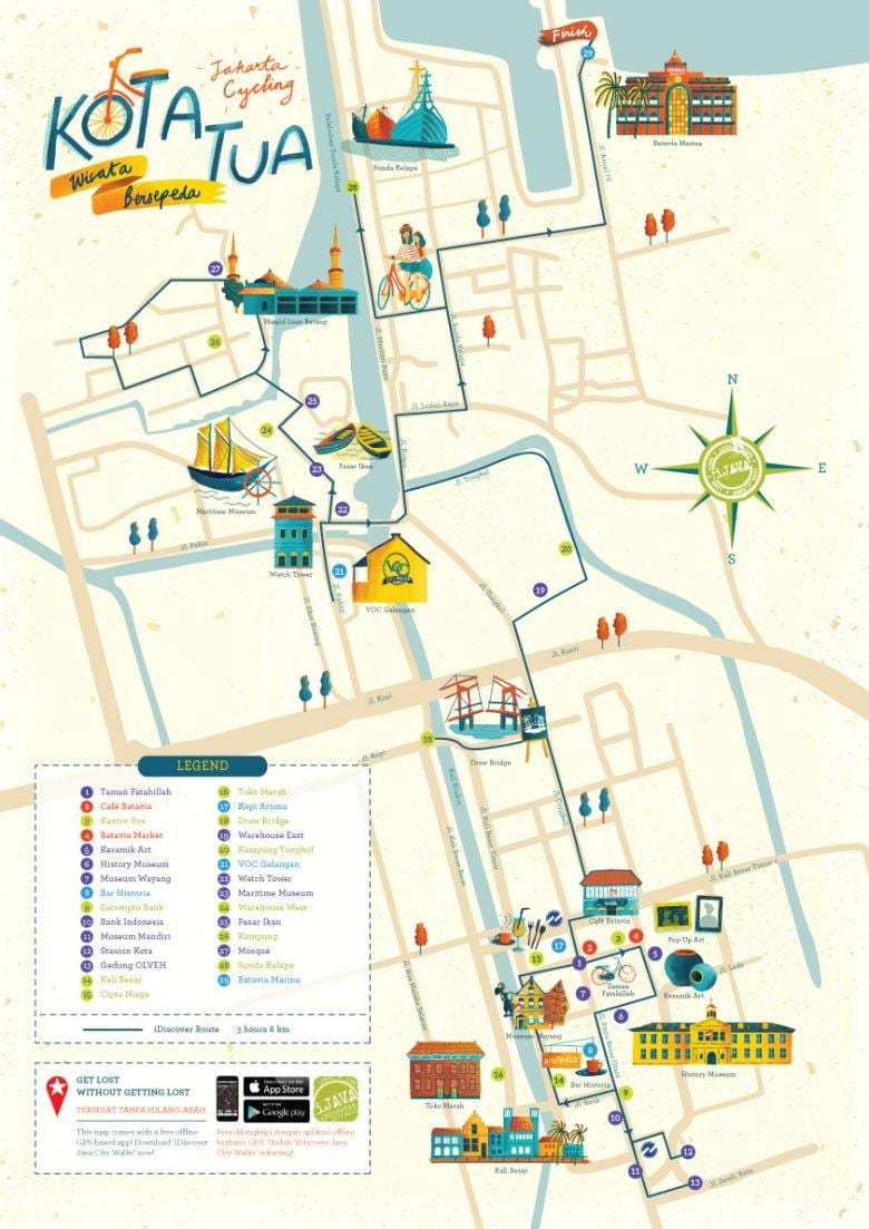 ನಕ್ಷೆ ಕೋಟ Jakarta