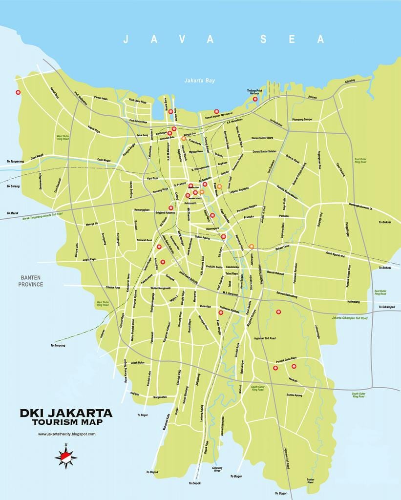 ನಕ್ಷೆ harmoni Jakarta