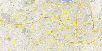 ನಕ್ಷೆ ರಸ್ತೆ Jakarta