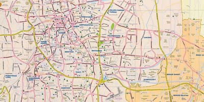 ನಕ್ಷೆ ರಸ್ತೆ Jakarta