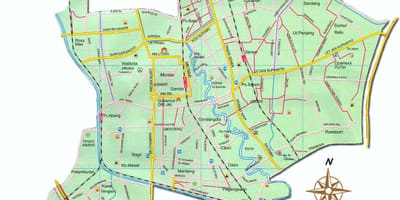 ನಕ್ಷೆ Jakarta pusat