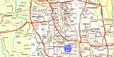 ನಕ್ಷೆ kemang Jakarta