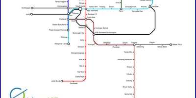 ಜಕಾರ್ತಾ lrt ನಕ್ಷೆ