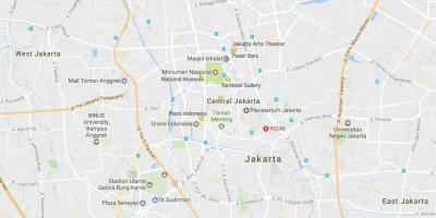 ನಕ್ಷೆ Jakarta ಮಾಲ್